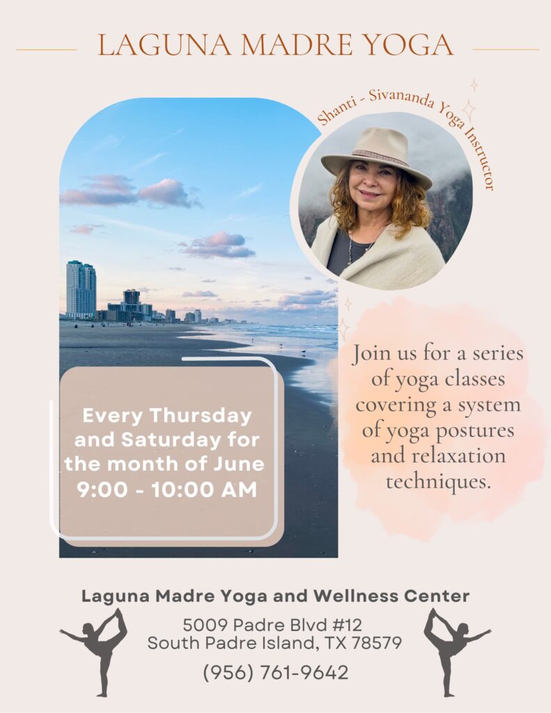 Stella Yoga Flyer - Text below